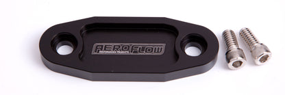 Aeroflow Billet Fuel Pump Block-Off Plate