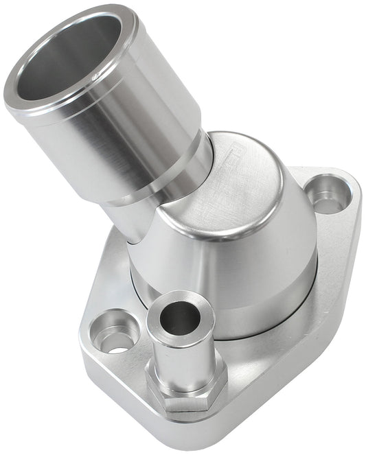 Billet 45° Swivel Thermostat Housing,  Ford 289, 302 and 351 Windsor V8.