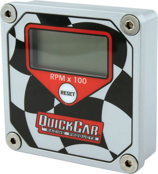 Checkered Flag Face LCD Tachometer